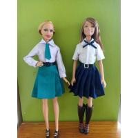 ราคา ชุดบาร์บี้ ชุดนักเรียน หญิง ชุดยุวกาชาด เนตรนารี ลูกเสือ Barbie student Uniform (5228055278)