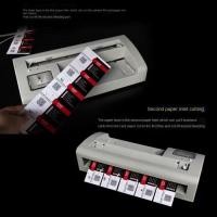 ราคา Brand new 300B Business Card Cutter Electric Automatic Slitting Paper Card Cutter DIY Tool A4 and L (41477756398)