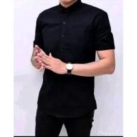 ราคา KEMEJA เสื้อเชิ้ตผู้ชายสีพื้นล่าสุด | เสื้อเชิ้ตผู้ชายแขนสั้นสีพื้น (29187941729)
