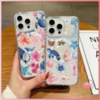 ราคา เคสใสแบบแข็งแม่เหล็กสำหรับ iPhone 16 รุ่น 11 12 13 14 15 Pro Max เคส Sea Element รุ่น xr xs Max 7 8 Plus พีซี (40865295136)