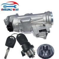 ราคา Ignition Lock Cylinder Keys & Steering Lock Housing with Starter Switch For VW Audi Seat Skoda 1K09 (55753392227)