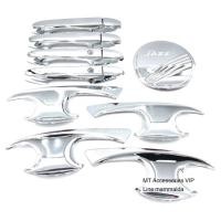 ราคา jazz ฮอนด้าแจ๊ส ปี2014-2025 เบ้ากันรอย ครอบมือจับ ครอบฝาถัง สีโครเมียม #jazz #honda (27788815123)