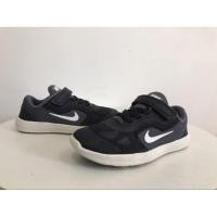 ราคา Nike รองเท้าผ้าใบ แบบแปะ สีเทาดำพื้นขาวดำ Sz.16 cm. รองเท้าเด็ก มือสอง (23164491333)