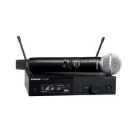ราคา SHURE SLXD24A/SM58-M55 ไมค์ลอย มือถือเดี่ยว แบบดิจิตอล 24 บิต คลื่นความถี่ 694-703 MHz และ 748-758 MHz (6873489289)