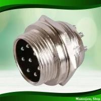 ราคา ขั้วต่อไมด์ ตัวผู้ 8 ขา Xlr Microphone Connector Male 8P (43806652509)