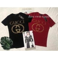 ราคา เสื้อรีดเพชรป้ายSU ผ้านุ่มเด้งยืด ก105 (21435743003)