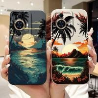 ราคา สําหรับ Huawei Nova 11 / Nova 11 Pro ใหม่แฟชั่น Dusk Beach ภาพวาดปลอก Nova11 11Pro เลนส์ป้องกันซิลิโคนอ่อนนุ่มเคสโทรศัพท์ (41818033887)
