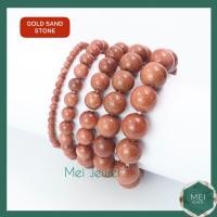 ราคา GOLD SAND STONE สร้อยข้อมือหินทรายทอง (22568500017)