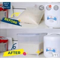 ราคา ✿กล่องข้าวสาร​superlock​ 5kg.ล๊อค4ด้าน​no(6042) (8744861494)