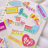 ราคา [READY] FANMADE STICKER STRAY KIDS (27107353454)