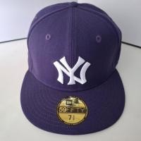 ราคา หมวก New Era ของแท้ 100% GORRA NEW ERA CAP NEW YORK YANKEES MLB 59FIFTY Cap สินค้ามีตำหนิเล็กน้อย (40716392934)