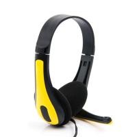 ราคา หูฟังแบบครอบหูพร้อมไมค์ MBL-588 HD Stereo Headset (สีเหลือง/ดำ) (929955996)
