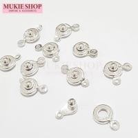 ราคา Mukie shop DIY ตะขอกระดุม สำหรับ สร้อยคอ สร้อยข้อมือ ตะขอแบบกระดุม มุกี้ ช้อป (12203339947)