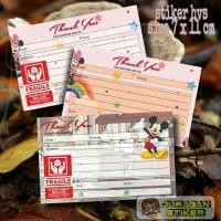 ราคา (50 ชิ้น) จัดส่ง Olshop LABEL STICKERS/DILL STICKERS (28932993441)