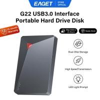 ราคา EAGET G22 5Gbps ฮาร์ดไดรฟ์ภายนอกแบบพกพาความเร็วสูงสําหรับพีซีเดสก์ท็อปและแล็ปท็อปและโทรศัพท์ (500GB/640GB/1TB/2TB) (55100245485)