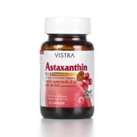 ราคา Exp.8/2027 (30 แคปซูล) Vistra Astaxanthin 6mg แอสต้าแซนทิน สาหร่ายแดงเข้มข้น (2127801667)