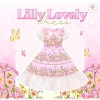 ราคา ✨NEW Sz.XL✨มือ1 ป้ายห้อย Maria Diamond สีชมพูม่วง Lilly Lovely Dress เดรสออกงาน เดรสงานแต่ง เดรสผ้าไหมเกาหลีพิมพ์ลาย (40670440677)
