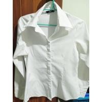 ราคา เสื้อเชิ้ตผู้หญิงสีขาวไซส์Mมือสอง (6056422246)
