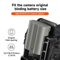 ราคา ❤️ 2450Mah En El15 En-El15c สําหรับ Nikon แบตเตอรี่ USB En-El15 ประเภท C En-El15a En-El15b แบตเ (26277990809)