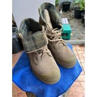 ราคา รองเท้าหุ้มข้อหนังกลับVANS มือสอง (25924459778)