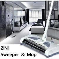 ราคา 2 in 1 Sweeper & Mop ไม้กวาด และ ไม้ถูพื้น ไฟฟ้า หมุนได้ 360° องศา (1237194720)