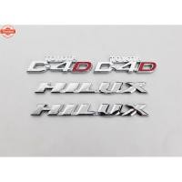 ราคา 1ชุด 4 ตัว โลโก้ TOYOTA HILUX D4D ติดข้างแก้มรถ โตโยต้า ไทเกอร์ D4D TOYOTA TIGER TIGER D4D SPORT CRUISER1998-2003 (56450167594)