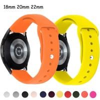 ราคา 20 มม./22 มม.สําหรับ Samsung Galaxy watch 6 5 4 3 46 มม.42 มม.Active 2 correa Gear S3 สร้อยข้อมือซิลิโคน Huawei watch GT 2e/pro/3 band (27201738470)