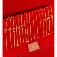 ราคา สร้อยข้อมือ ทอง1สลึง(คละลาย) ทองแท้96.5%,นำ้หนัก 1สลึง ,(สินค้าทุกชิ้นมีใบรับประกันสินค้า) (41814512000)