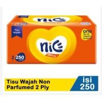 ราคา [300gr] | H325 | [NICE 250S] | NICE FACIAL TISSUE 2 ชั้น 250 แผ่น | NICE LIVING FACIAL TISSUE | กระดาษเช็ดหน้า 250 แผ่น (26887942861)