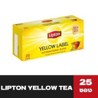 ราคา LIPTON ลิปตัน ชาผงชนิดซอง ฉลากสีเหลือง 2 กรัม x 25ซอง YELLOW LABEL Tea bags (1001) (25721144407)