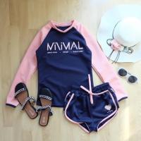 ราคา ชุดว่ายน้ำ เซท มินิมอล พาสเทล ทูโทน มาพร้อมกับกางเกง ผ้าสกูบ้า เนื้อดี ยืดหยุ่น ใส่สบาย (934031620)