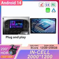 ราคา Android 14 Car Radio For Toyota Land Cruiser 10 J100 100 1998 - 2007 Navigation Multimedia Stereo D (51506791301)