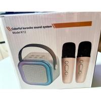 ราคา ลำโพงบลูทูธ(bluetooth speaker: Model K12)ร้องคาราโอเกะได้ ไมค์2อัน (ซื้อมายังไม่เคยใช้งาน ปล่อยต่อราคาถูก (24722602896)