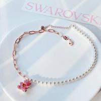 ราคา **พร้อมส่ง ใช้codeลด1000.-ได้ Swarovski teddy pendant necklace (45958370971)
