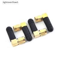 ราคา [Lightflow] 2PCS Mini Rubber 3dBi 2.4ghz เสาอากาศ WIFI SMA เสาอากาศเราเตอร์ชาย [vn] (54308635579)