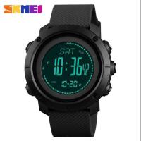 ราคา Grab medan SKMEI Mens Sporty Digital Watch Pedometer Calorie Compass - 1427 (25341379091)