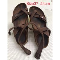 ราคา Birkenstock Yara ไซส์ 37 ความยาว 24 cm. ของแท้ มือสอง (1590731513)