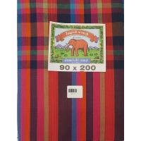 ราคา ผ้าขาวม้า(ผ้าทอบ้านไร่ จังหวัดราชบุรี) ขนาด 90 x 200 รหัส SRB57 (17919554706)