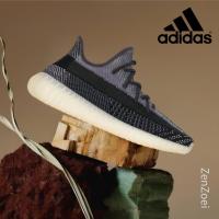 ราคา (ของแท้ 100%) adidas originals Yeezy Boost 350 V2 “Carbon” FZ5000 lLow Sneakers (51753955571)