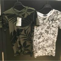 ราคา เสื้อยืด พิมพ์ลาย Bershka สําหรับผู้ชาย (4682691690)