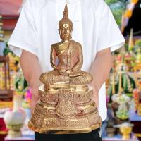 ราคา พระแก้วมรกต เนื้อทอง รุ่นสมโภชกรุงปี2500 ทรงเครื่องฤดูฝน(กว้าง7นิ้ว สูง10นิ้ว)บูชาเสริมสิริมงคลแก่บ้านเรือนที่พักอาศัย B (18233864831)