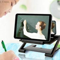 ราคา Utake โทรศัพท์มือถือแว่นขยายหน้าจอ 3D Enlarging โปรเจคเตอร์หน้าจอขยายขาตั้งโทรศัพท์แบบพับได้พร้อมเครื่องขยายเสียงหน้าจอสําหรับ (52257561178)