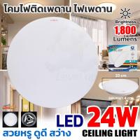 ราคา Level**สวยหรู**IWACHI โคมไฟติดเพดาน โคมไฟซาลาเปา 24 วัตต์ โคมไฟเพดานกลม โคมไฟ LED IWACHI 24 W แสงสีขาว DAYLIGHT (49508349265)