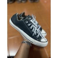 ราคา Converse All Star สีดำ ไซร้ 37/24 มือสองของแท้ (41923913513)