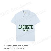 ราคา Lacoste เสื้อโปโลผู้ชาย รุ่น Original L.12.12 Lacoste Flocked Pique Polo Shirt Code: PH7419 10 J2G (52551893756)