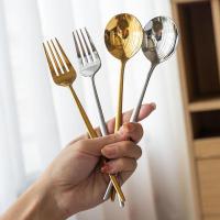 ราคา ช้อนส้อมทานข้าว ช้อนสแตนเลสด้ามยาว ช้อนกินข้าว สแตนเลสเกรด 304 (KD - 0012) (7891512109)
