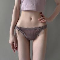 ราคา Angella ✿ Mauve กางเกงในลูกไม้ สไตล์เกาหลี ผ้านิ่มยืดได้เยอะ พร้อมส่ง (18501679207)
