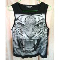 ราคา เสื้อแขนกุดลายเสือ (2432017428)