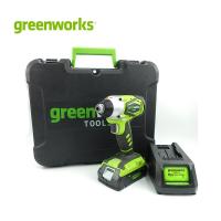 ราคา GREENWORKS สว่านกระแทกไร้สาย (พร้อมแบตเตอรี่) 24 โวลต์ รุ่น 32047