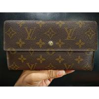 ราคา กระเป๋าสตางค์หลุย ซาร่า : LV Long Wallet ของแท้ % (41402797223)